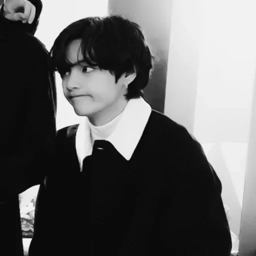 person person human face black and white
