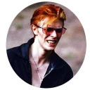 Sticker David Bowie - 0