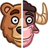 Bull & Bear Bull & Bear - клипарт