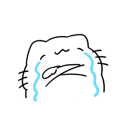 Cat is crying @IMG2D Cat is crying @IMG2D - мультфильм
