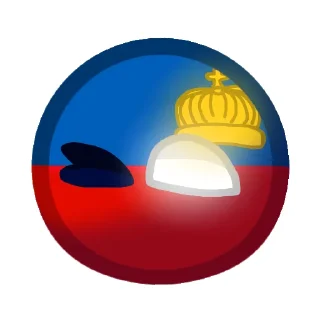 Стикер Countryballs group - 8