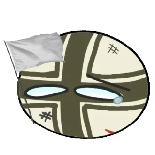 Стикер Countryballs group - 3