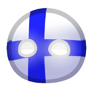 Стикер Countryballs group - 4
