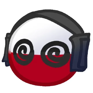 Стикер Countryballs group - 6