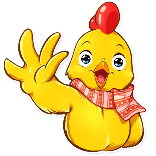Sticker Chicken Chuu - 0
