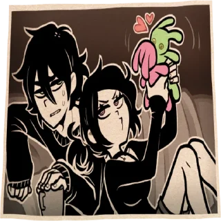 Стикер The Coffin of Andy and Leyley PNG (инцест 2) - 7