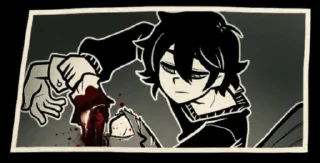 Стикер The Coffin of Andy and Leyley PNG (инцест 2) - 6