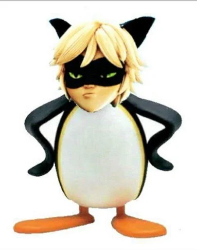 cartoon cartoon penguin toy