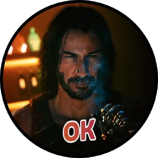 Стикер Кіберпанк 2077|@Stickery_UA|@Leo_21 - 3