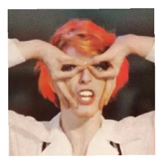 Sticker David Bowie - 0
