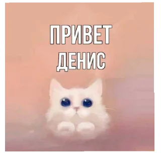 Sticker Денис - 10