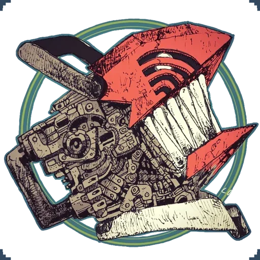 Denji Chainsaw Man @Anak_kucing_stiker Denji Chainsaw Man @Anak_kucing_stiker -
