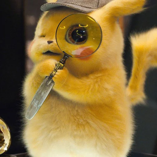 Стикер Detective Pikachu - 0