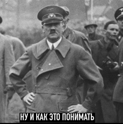 Фюрерские стики by @fStikBot Фюрерские стики by @fStikBot - человеческое лицо