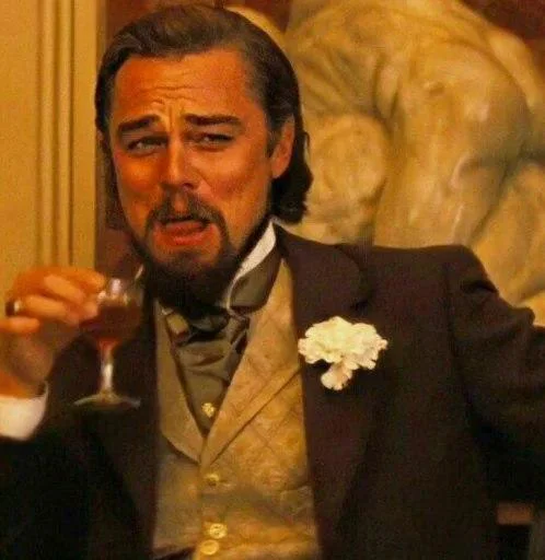 Dicaprio laugh @HOLYPULPFICTION Dicaprio laugh @HOLYPULPFICTION -