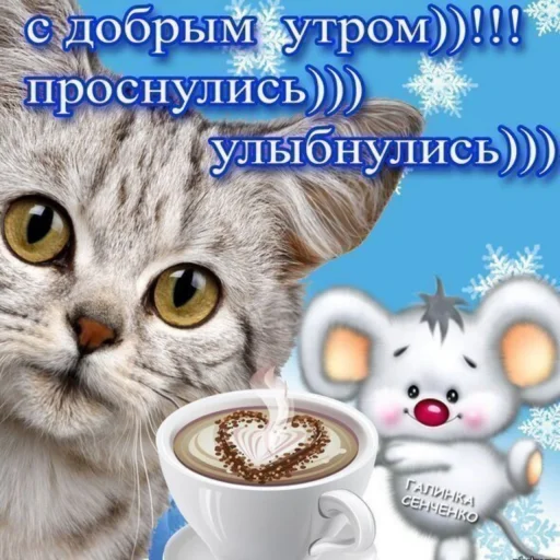 Доброе утро! Доброе утро! -