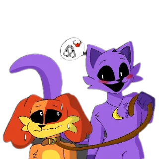 Sticker Dogday & Catnap 🔞 @arthub34 - 3