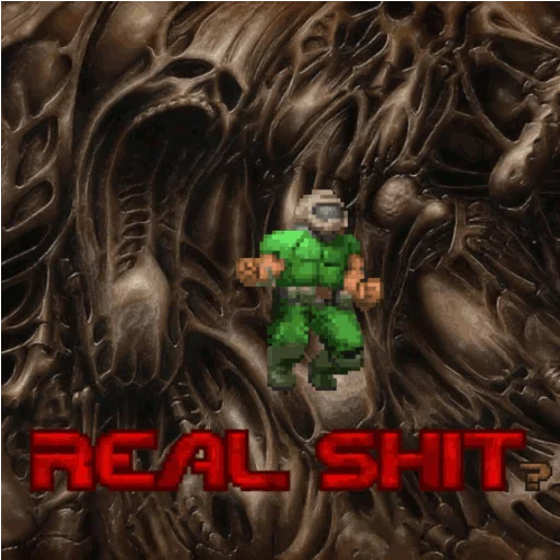 Стикер Doom: Rip & Tear - 0