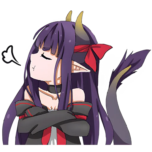 Sticker Дракоша Мина @nyasticks - 9