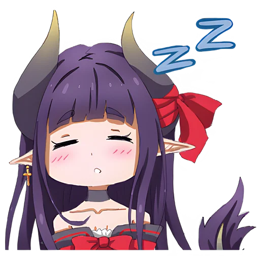 Sticker Дракоша Мина @nyasticks - 7