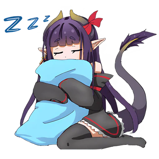 Sticker Дракоша Мина @nyasticks - 6