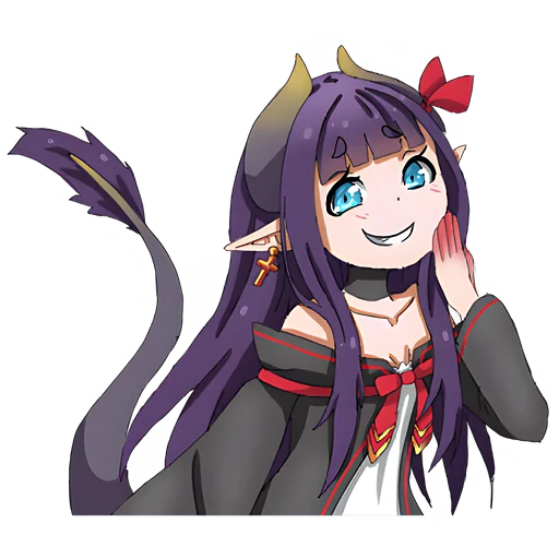 Sticker Дракоша Мина @nyasticks - 4