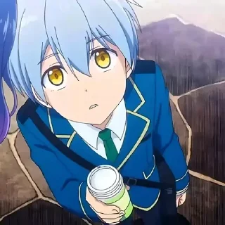Sticker Вермейл в золотом @anime_sticks - 7