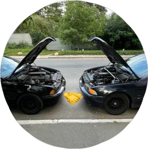 Стикер BMW_E39 КИЇВ - 6