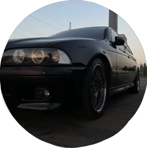Стикер BMW_E39 КИЇВ - 2