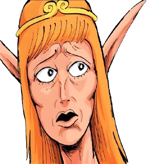 Стикер Elven hatred by Mf - 0