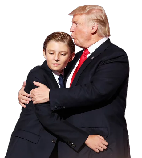 Стикер Future Emperor Barron Trump - 5 Стикер Future Emperor Barron Trump - 5