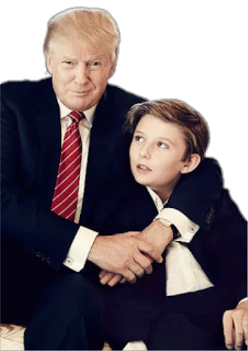 Стикер Future Emperor Barron Trump - 1 Стикер Future Emperor Barron Trump - 1