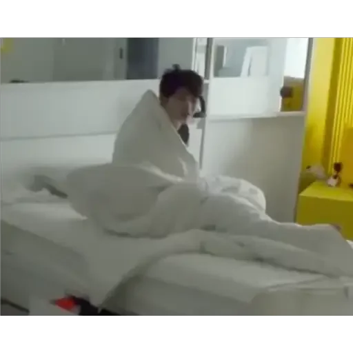 indoor indoor bed person