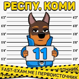 Sticker 🧭 Все регионы @fast_exam - 0