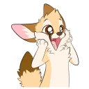 Sticker Fennec Stickers by Pulex - 0