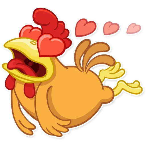 Sticker Fima the Rooster - 0