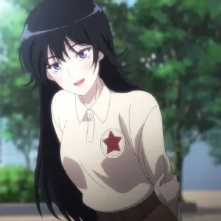 Sticker Причина полюбить её @anime_stickerr - 11