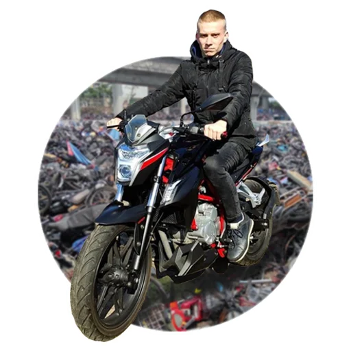wheel wheel motorbike person
