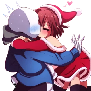 Sticker Undertale Adventures of Sans and grow up Frisk - 6