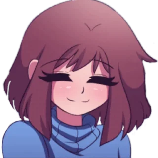Sticker Undertale Adventures of Sans and grow up Frisk - 3