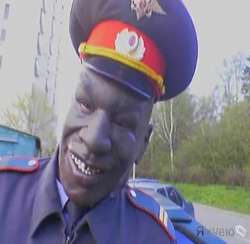 Кучка ебанутых негрил Кучка ебанутых негрил - human face