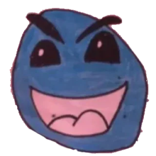 Стикер Geometry Dash Complexity Face Meme Stickers - 0