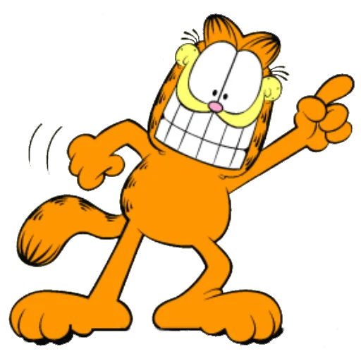Стикер Garfield & friends - 0