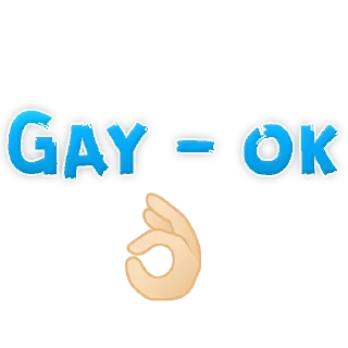 Gay is OK - eng Gay is OK - eng - шрифт