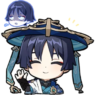 Sticker Картины Паймон 20 | @GenshinImpactEmojis - 3