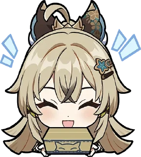 Sticker Genshin WeChat P4 @Genshin_Impact_KeiristGroup @keiriststicks - 2