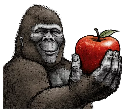 Sticker Gorilla Gorilla - 0