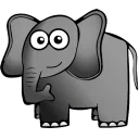 Sticker Elephant - 0