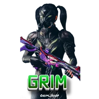 Sticker Grim shop - 0