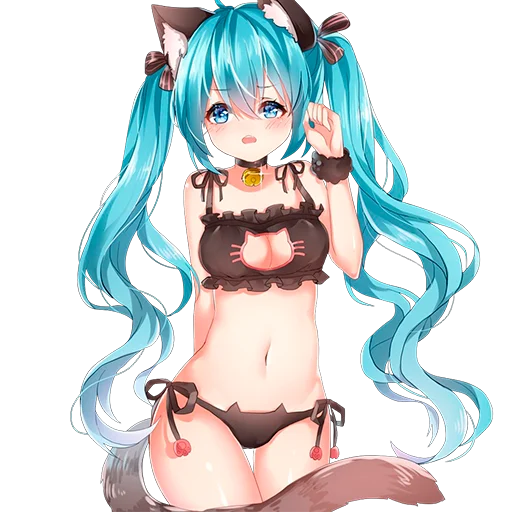 Hatsune Miku. By @SAAKKURA Hatsune Miku. By @SAAKKURA -